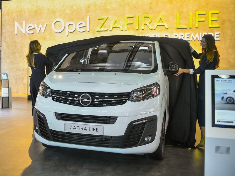 Opel Zafira Life - světová premiéra v Bruselu